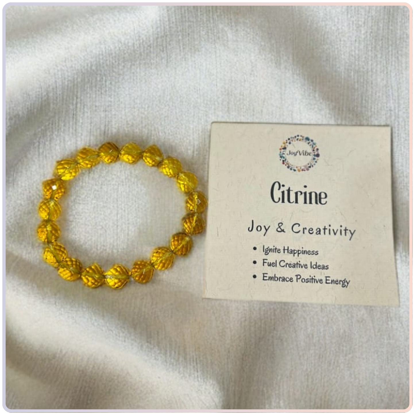 Citrine Bracelet – Joy & Creativity