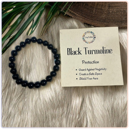 Black Tourmaline Bracelet –  Protection Shield