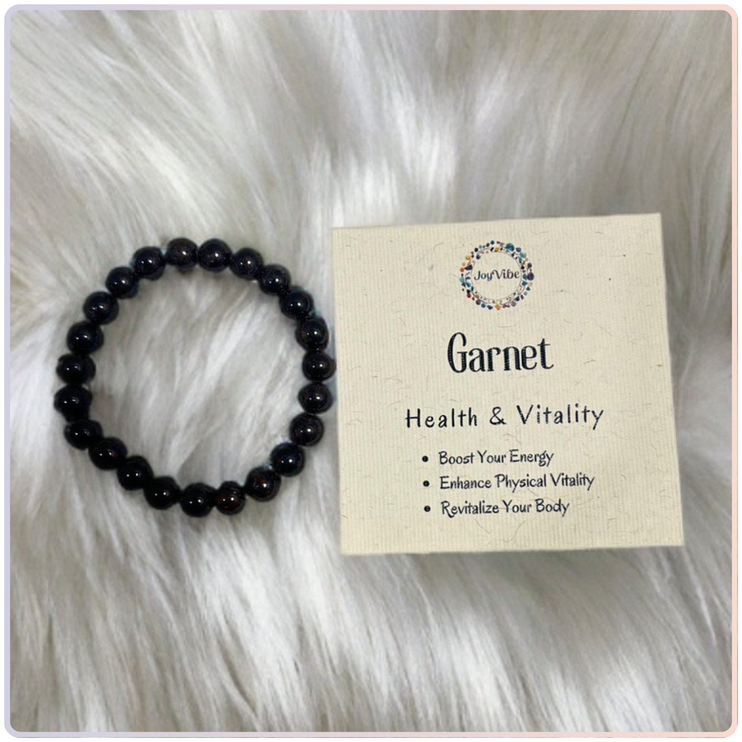 Garnet Bracelet – Health & Vitality