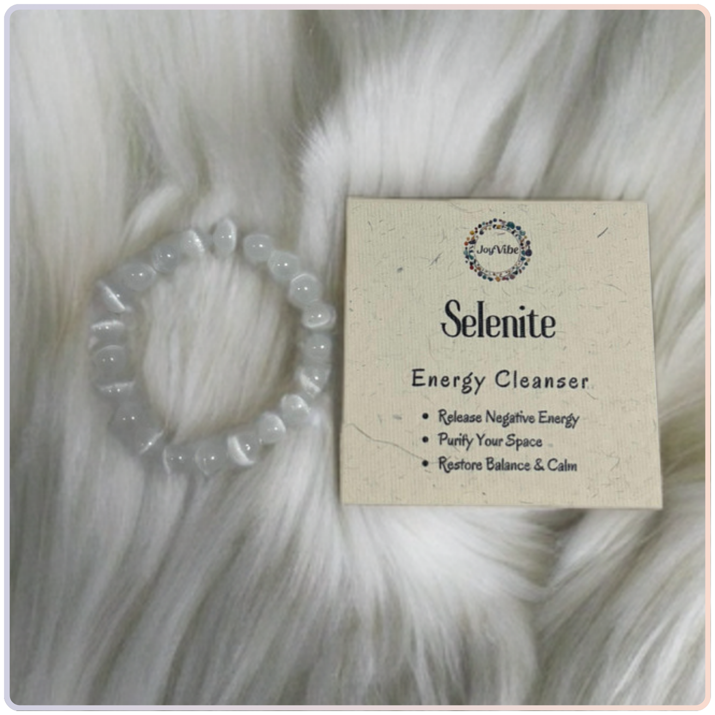 Selenite Bracelet – Energy Cleanser