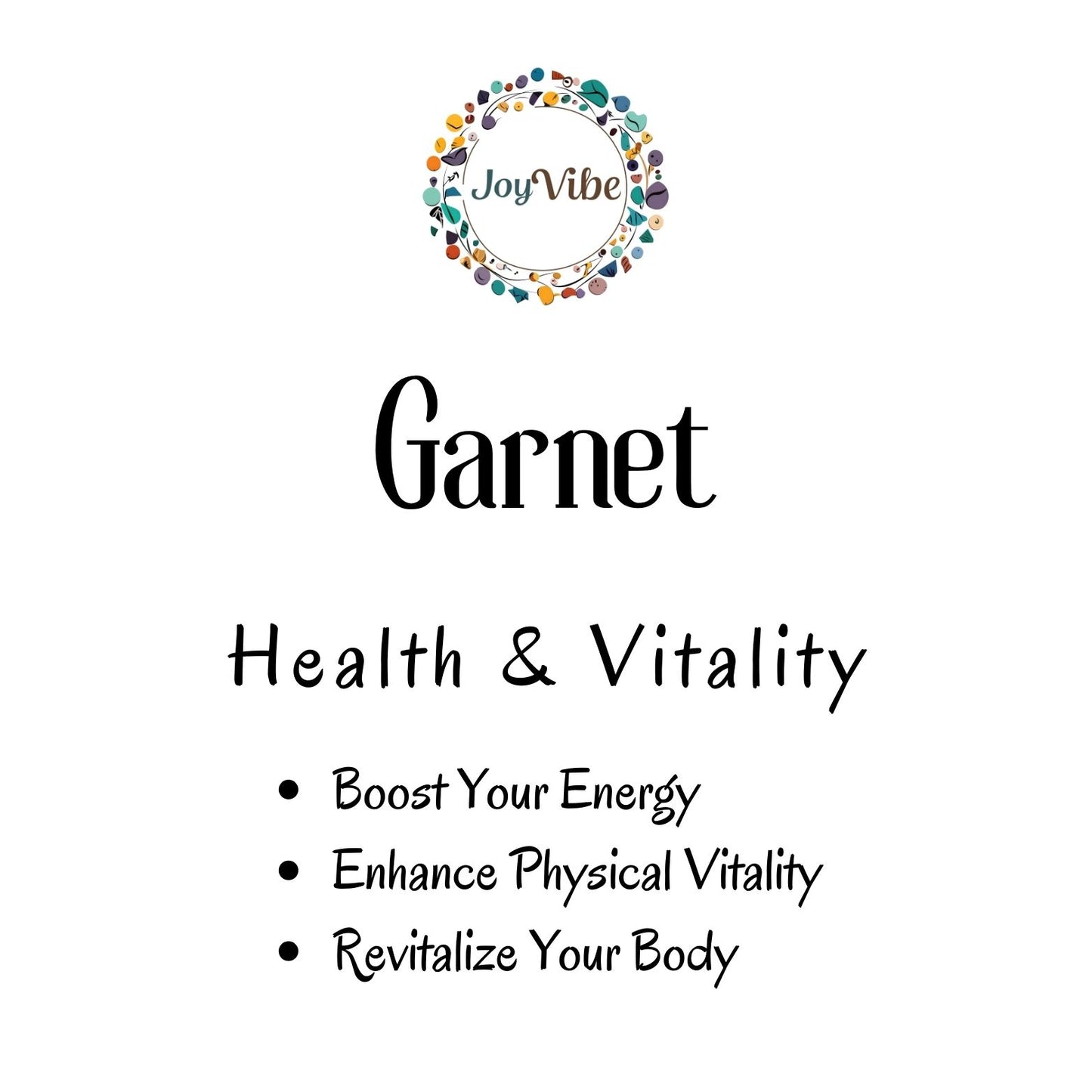 Garnet Bracelet – Health & Vitality